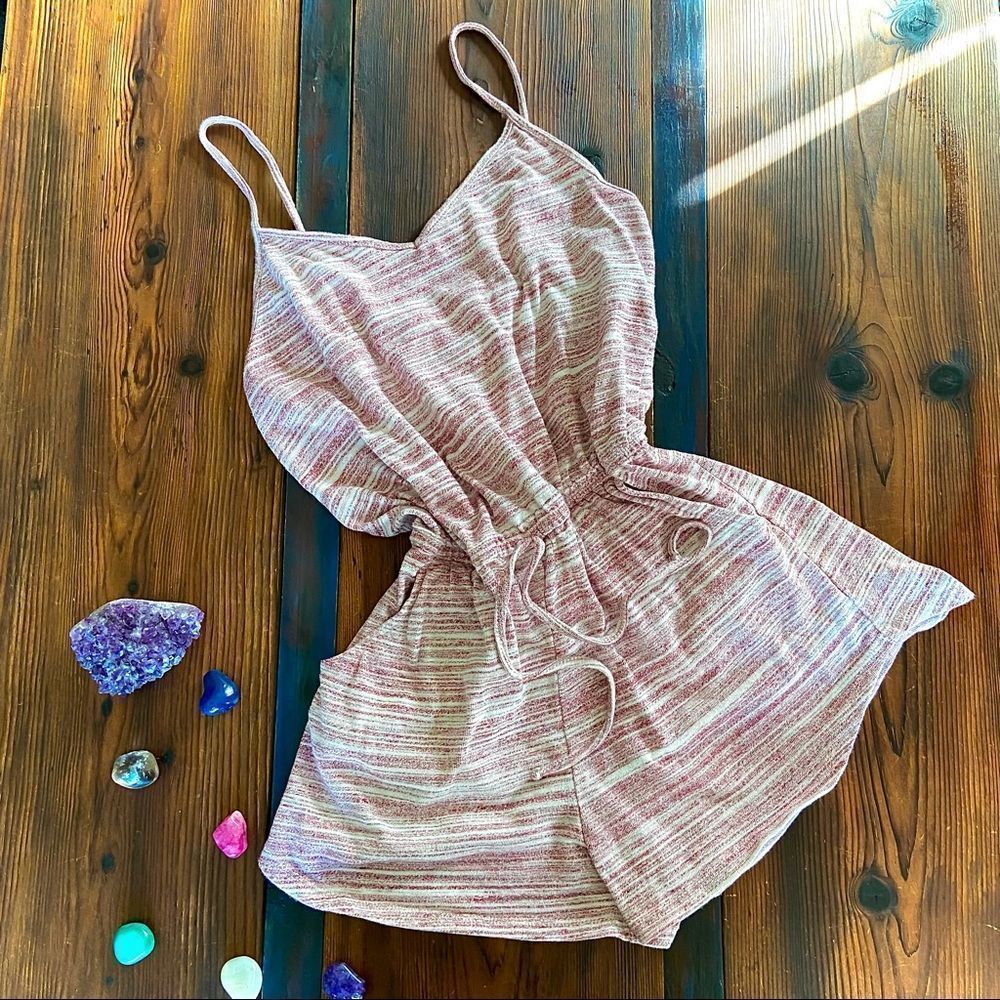 Mossimo Supply Co. Heathered Romper Size Xs